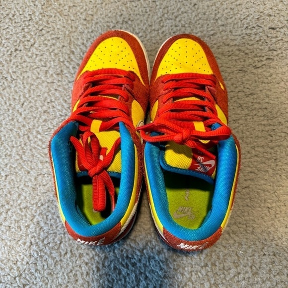 Nike SB Dunk Low Pro Bart Simpson Mens 7 - Picture 10 of 16